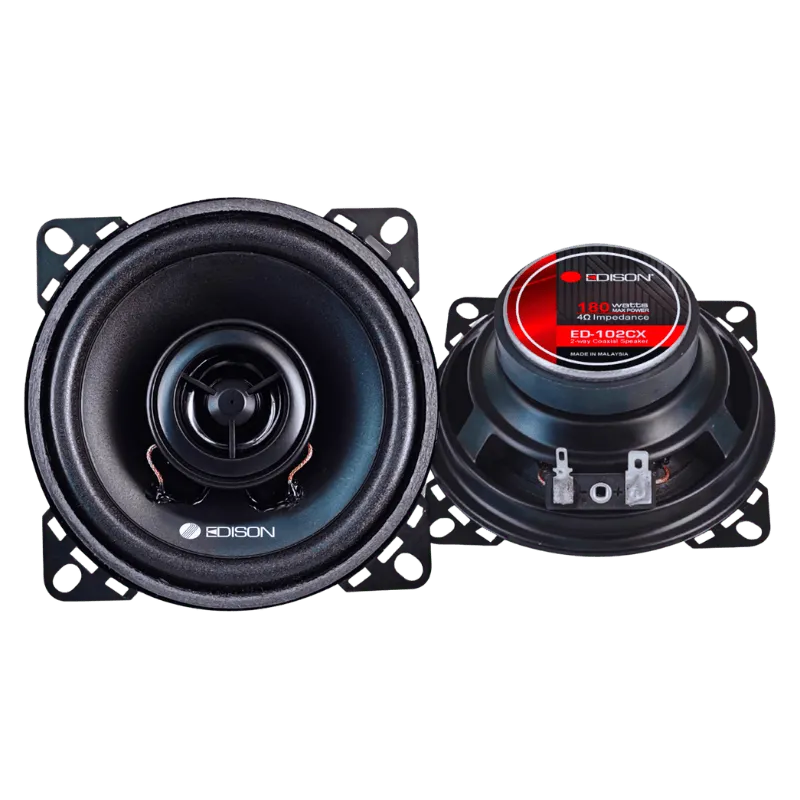 ED-102CX - 10CM KOAKSİYEL OTO HOPARLÖR